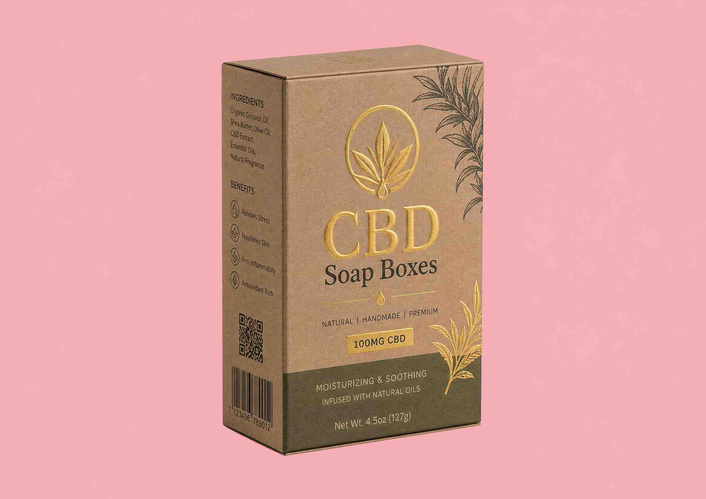 custom cbd soap boxes