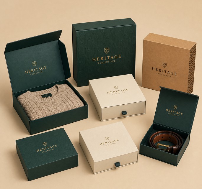 apparel packaging boxes wholesale