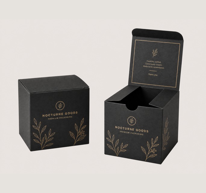 black kraft boxes wholesale