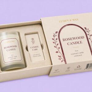 candle boxes with insert wholesale