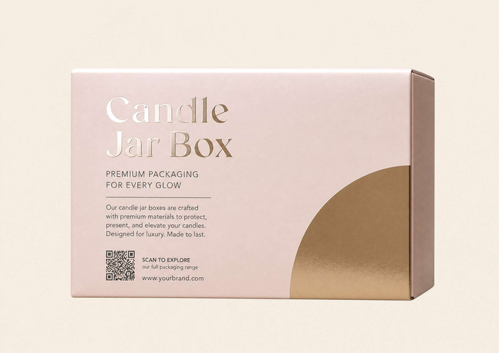 custom candle jar box