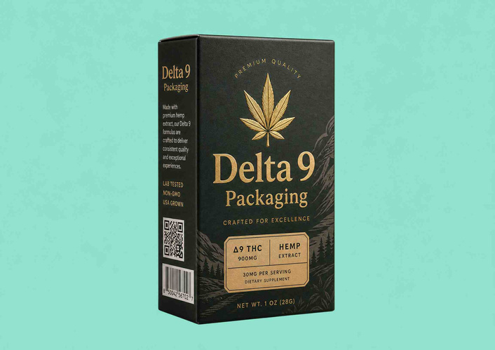 Custom Delta 9 Packaging