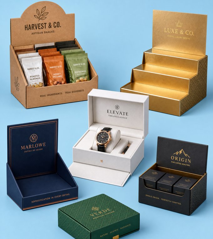 custom display boxes wholesale