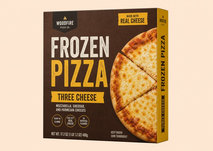 Custom Frozen Pizza Boxes