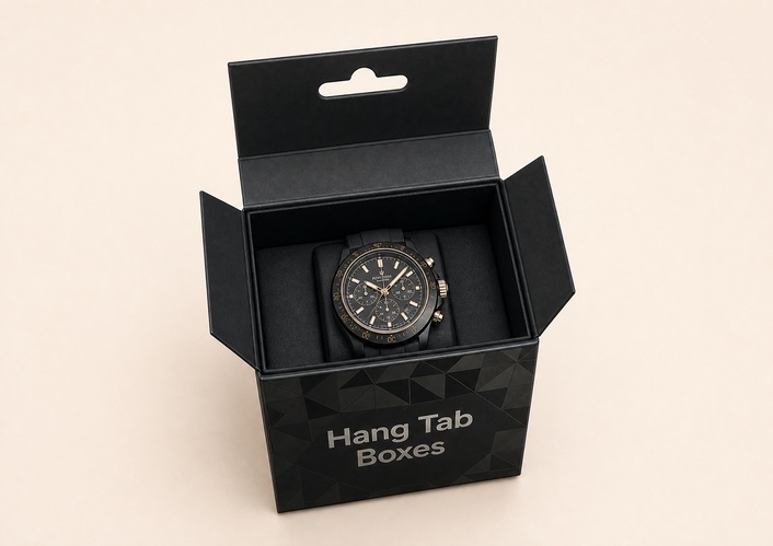 custom hang tab boxes