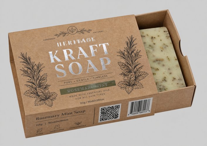 Custom Kraft Soap Boxes
