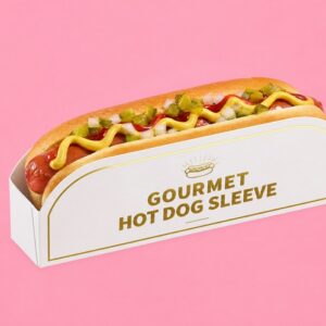 custom printed hot dog sleeves