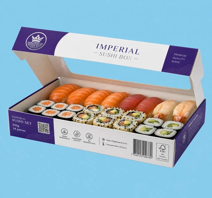 custom sushi boxes
