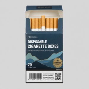disposable cigarette box