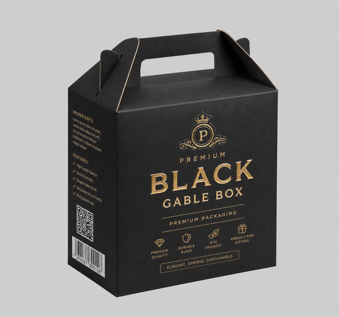get black gable boxes