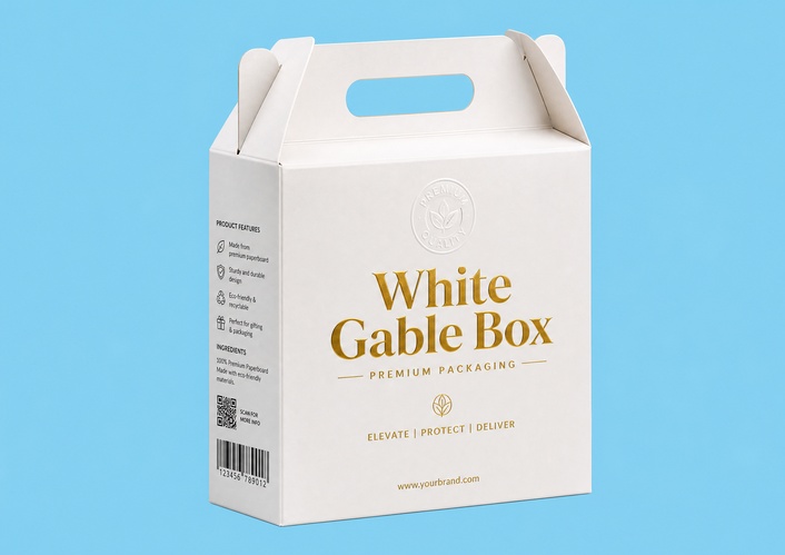 get white gable boxes