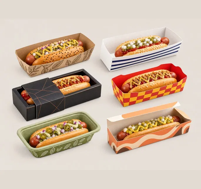 hot dog paper trays
