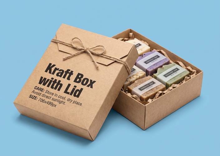 Custom Kraft Boxes with Lids