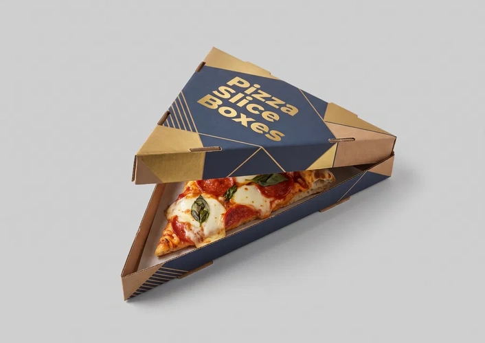 Custom Pizza Slice Boxes