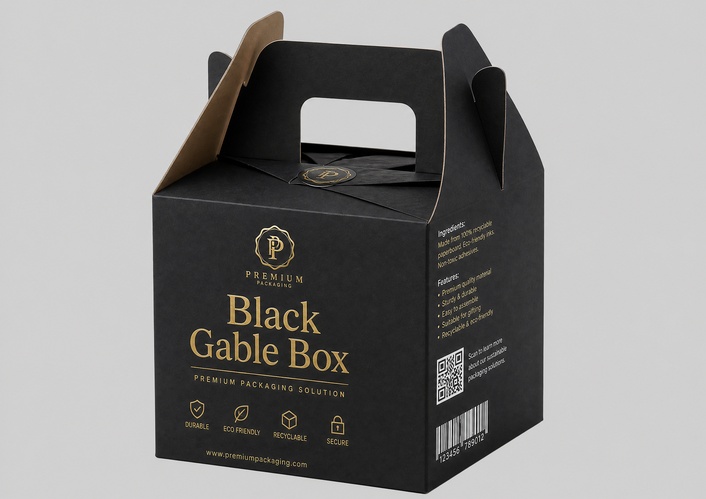 wholesale black gable boxes