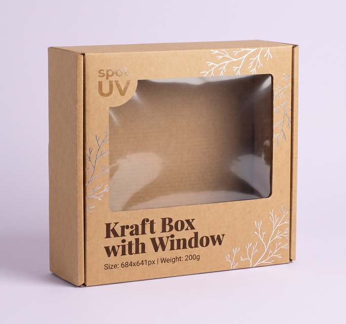 wholesale kraft boxes with window