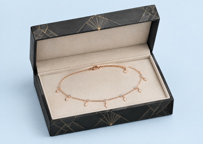 custom anklet boxes wholesale