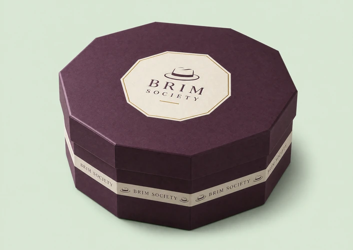 custom fedora hat boxes