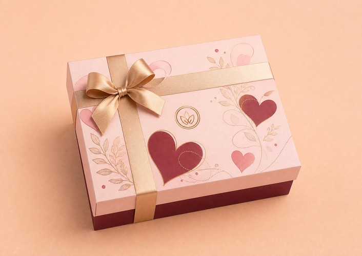 Custom Gift Boxes with Ribbon
