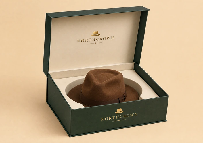 Custom Fedora Hat Boxes