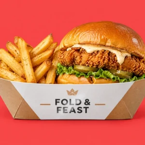 Custom Paper Food Boats