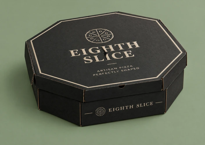 custom octagonal pizza boxes