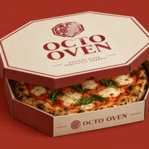 octagonal pizza boxes