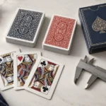 playing card dimension