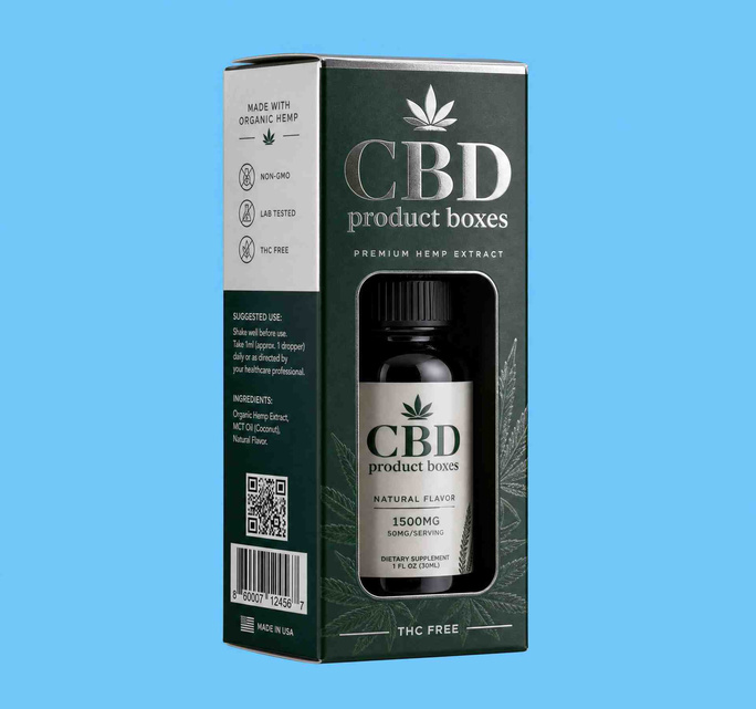 printed cbd product boxes