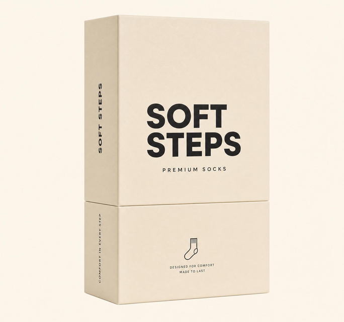 printed custom socks boxes